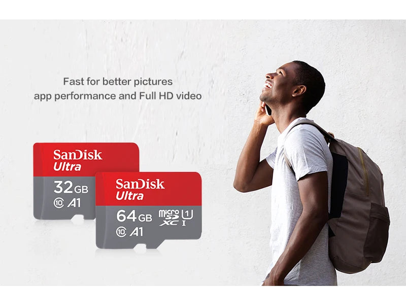 Sandisk High Performance Micro SD Card