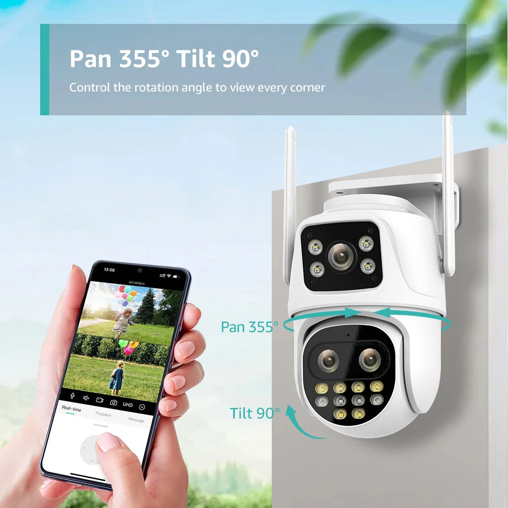 Wifi Surveillance Outdoor PTZ Camera