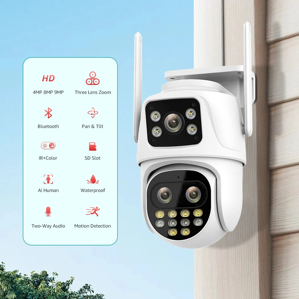 Wifi Surveillance Outdoor PTZ Camera