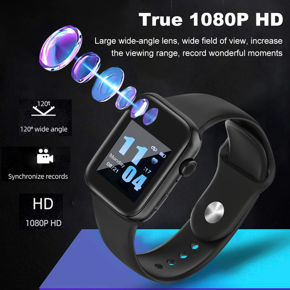 1080P HD Mini Camera Smart Watch