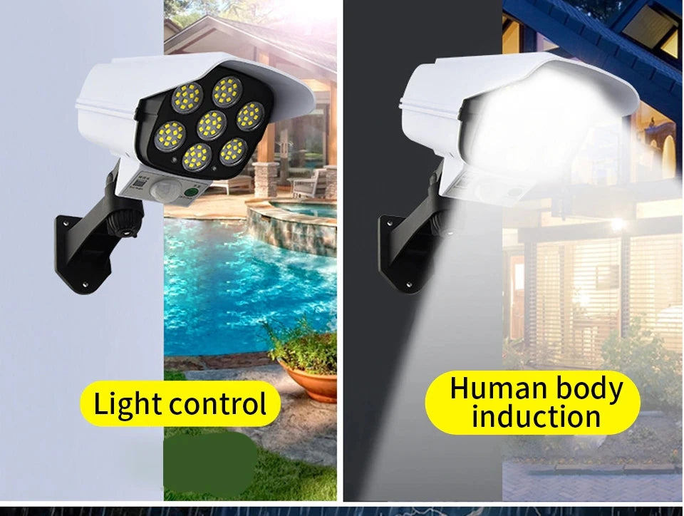 Solar LED Simulation Security Light