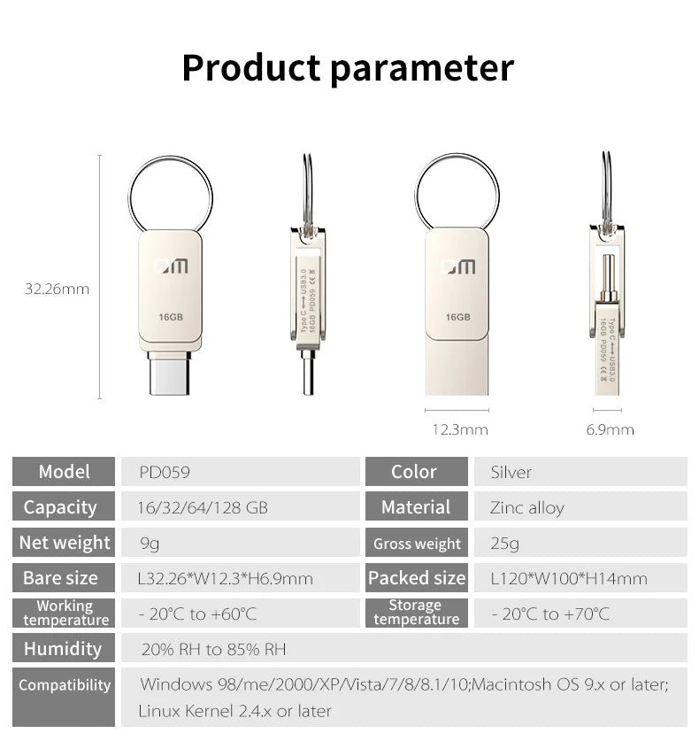 USB-C OTG Flash Drive