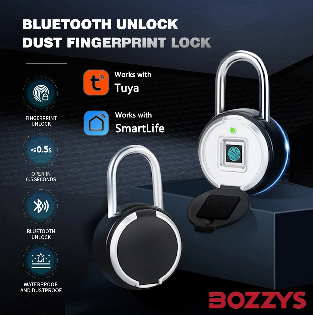 BOZZYS Tuya Fingerprint Lock