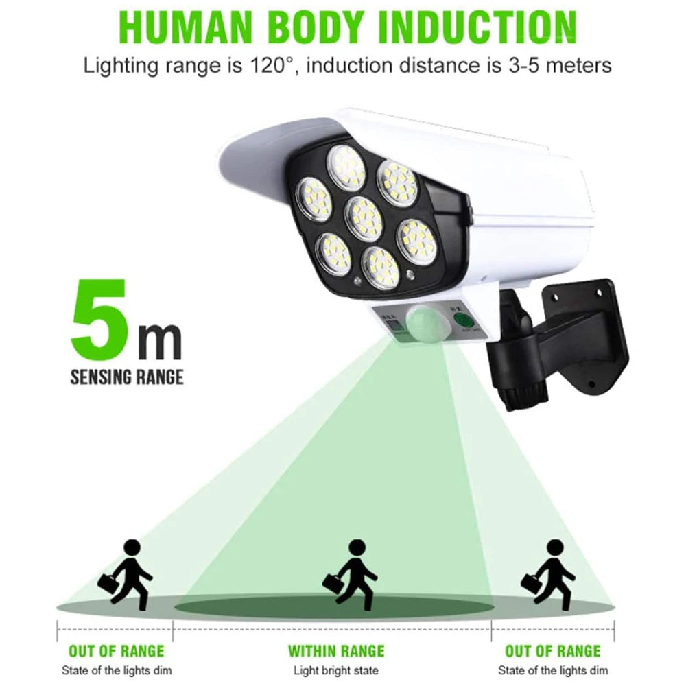 Solar LED Simulation Security Light