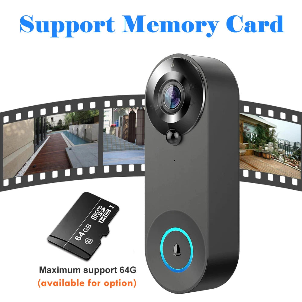 1080P Wireless Video Doorbell Intercom