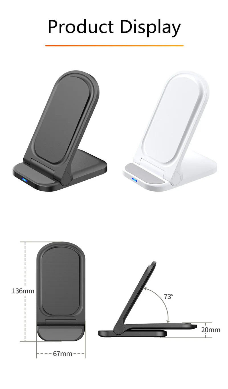 Foldable Wireless Phone Charger