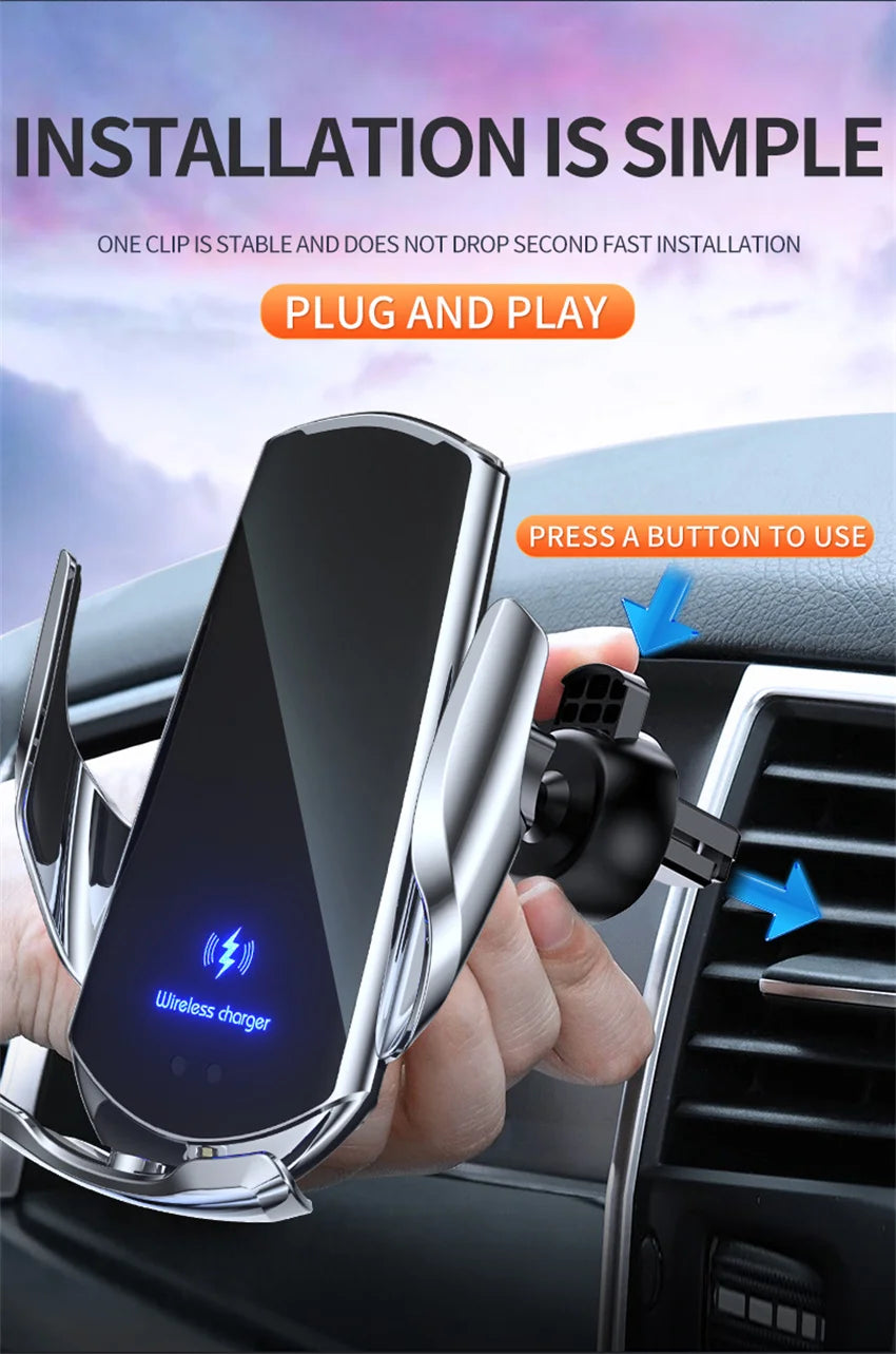 30W Car Wireless  Wireless Car Charger