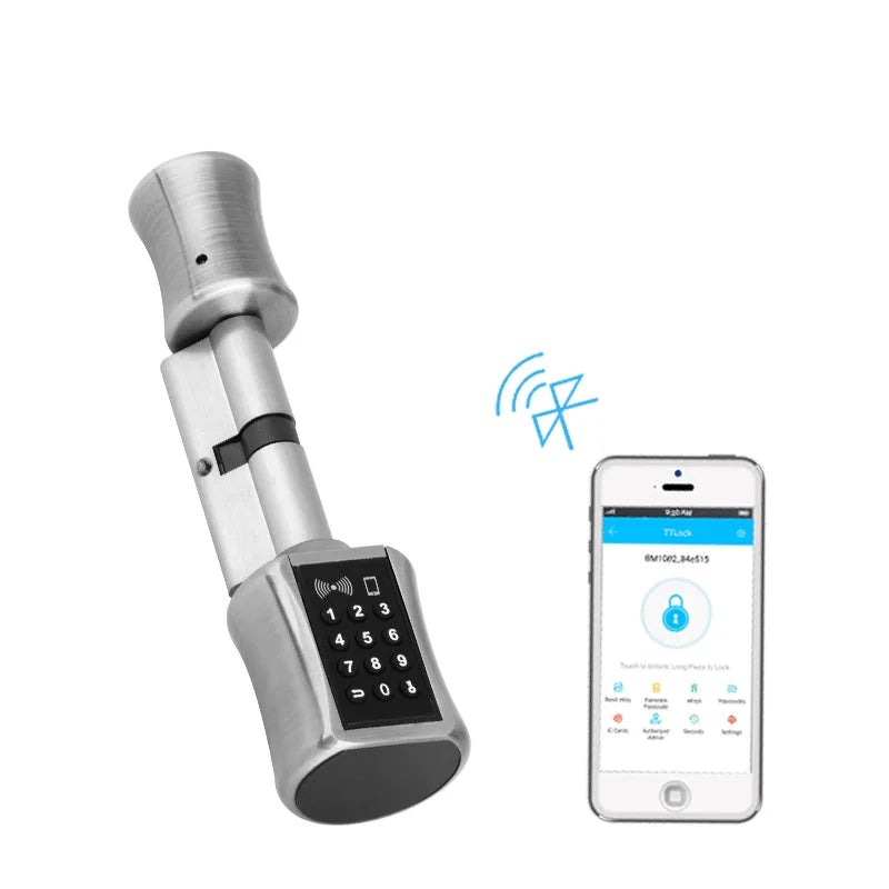 Bluetooth Cylinder Home Security Lock