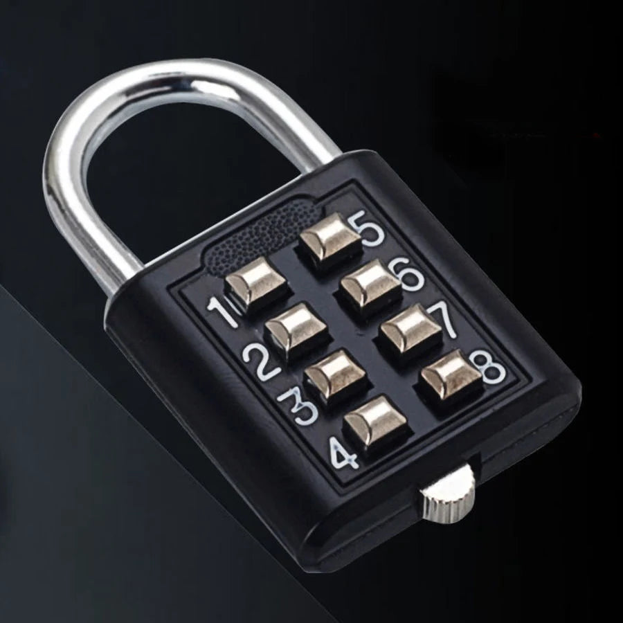 8-Digit Password Travel Padlock