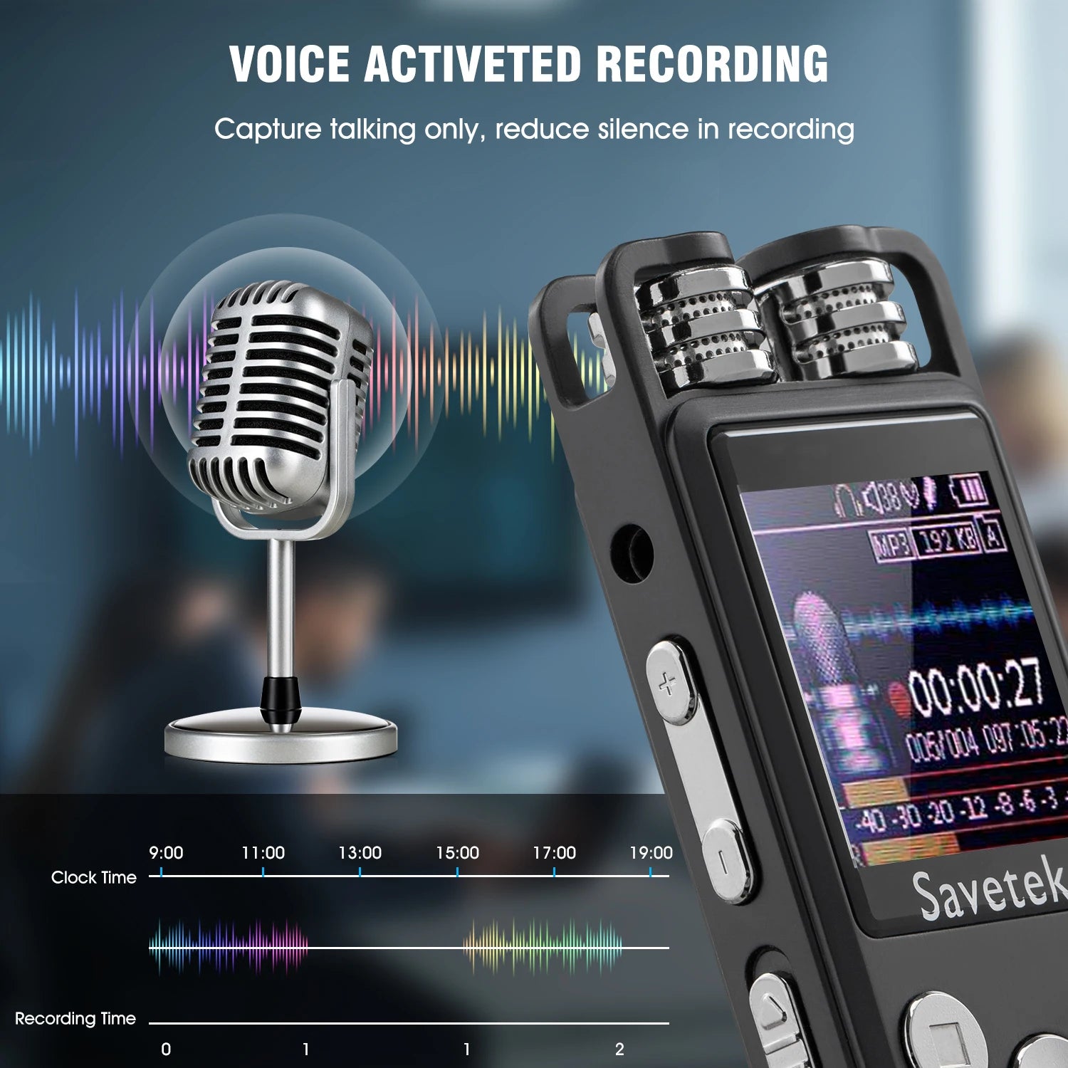 Voice Activated Digital Audio Recorder