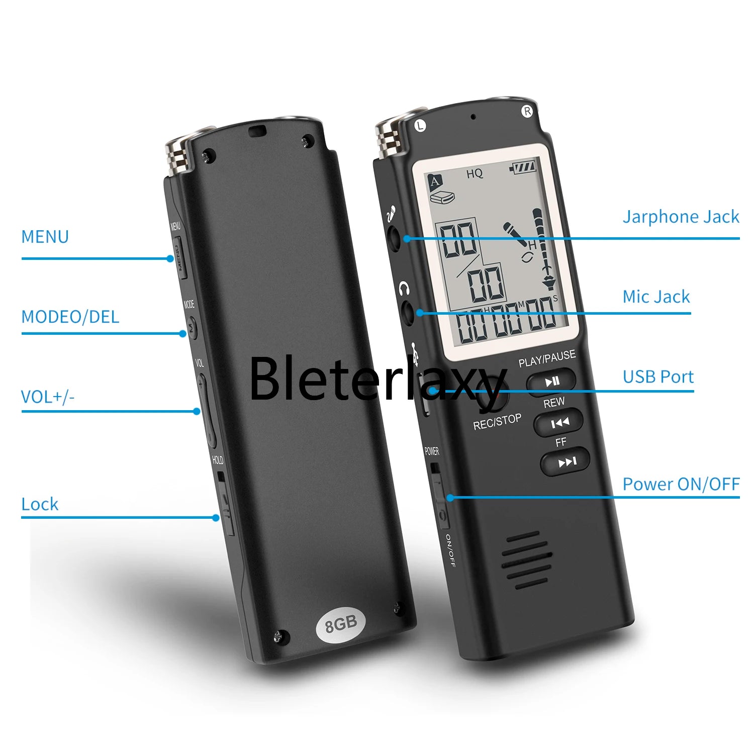 Digital Voice Recorder Mini Spy USB