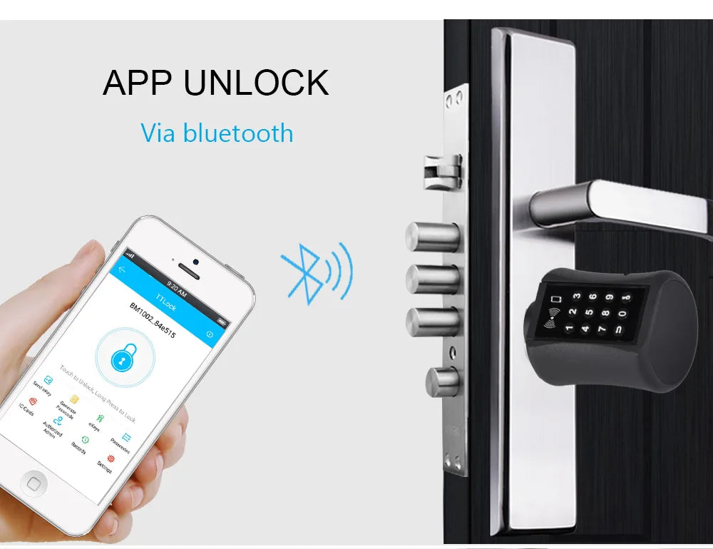 Bluetooth Cylinder Home Security Lock