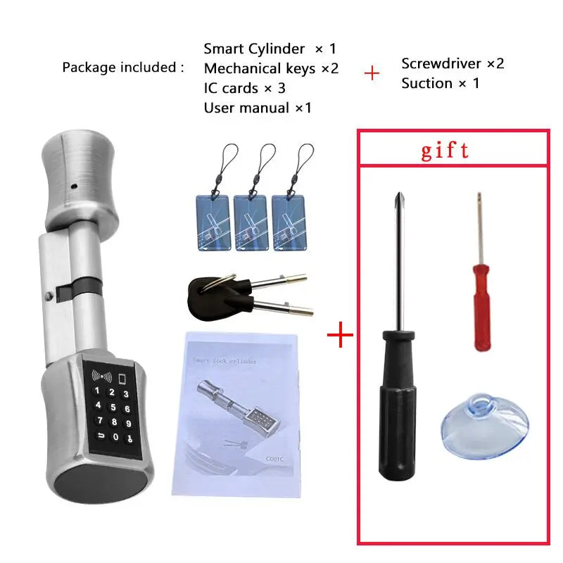 Bluetooth Cylinder Home Security Lock