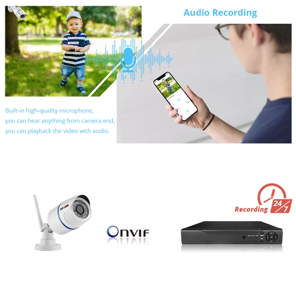 1080P Wifi Outdoor Security HD Camera