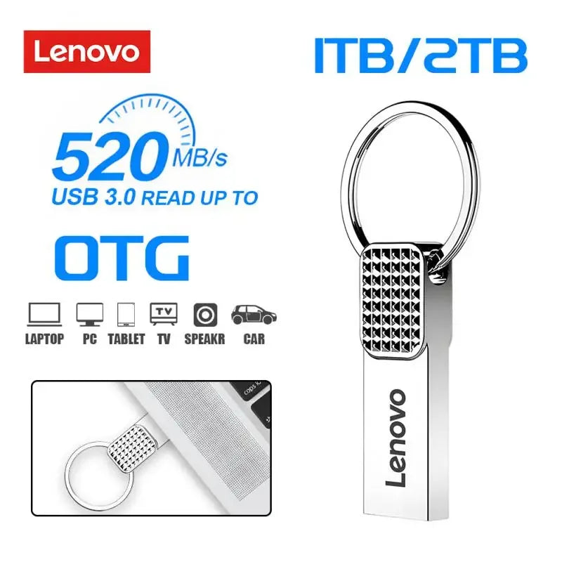 Lenovo USB 2TB OTG Flash Drive