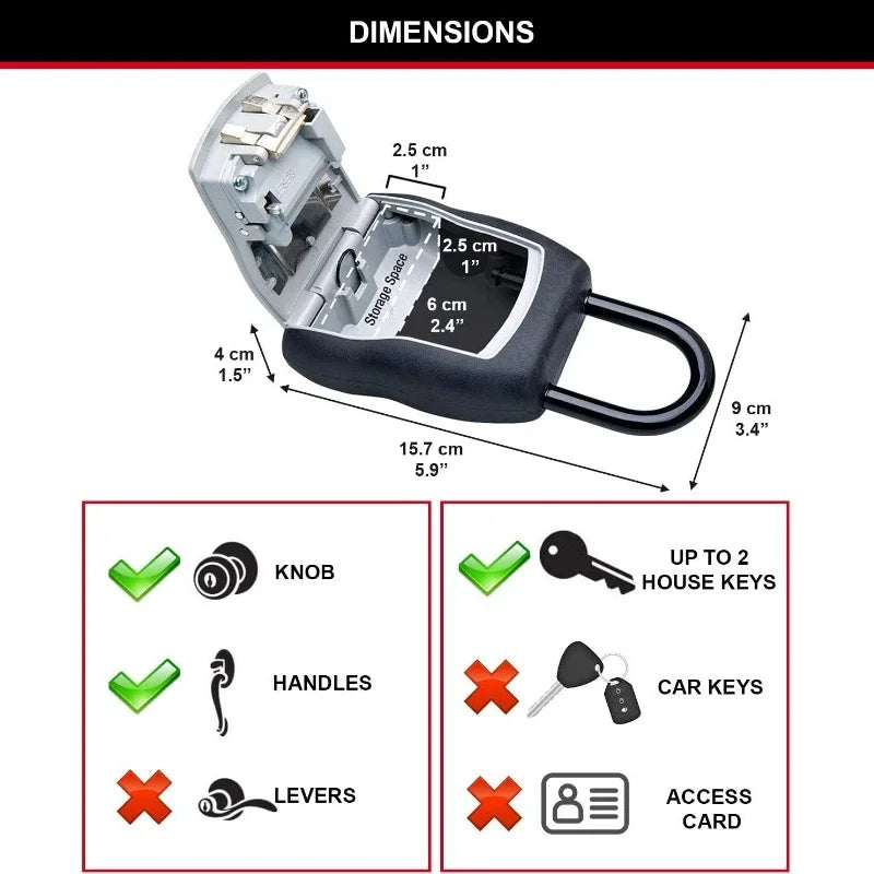 Master Lock Combination Key Box