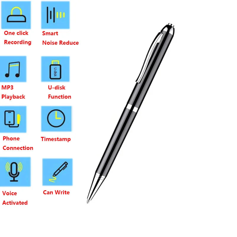 Voice Recorder Spy Pen