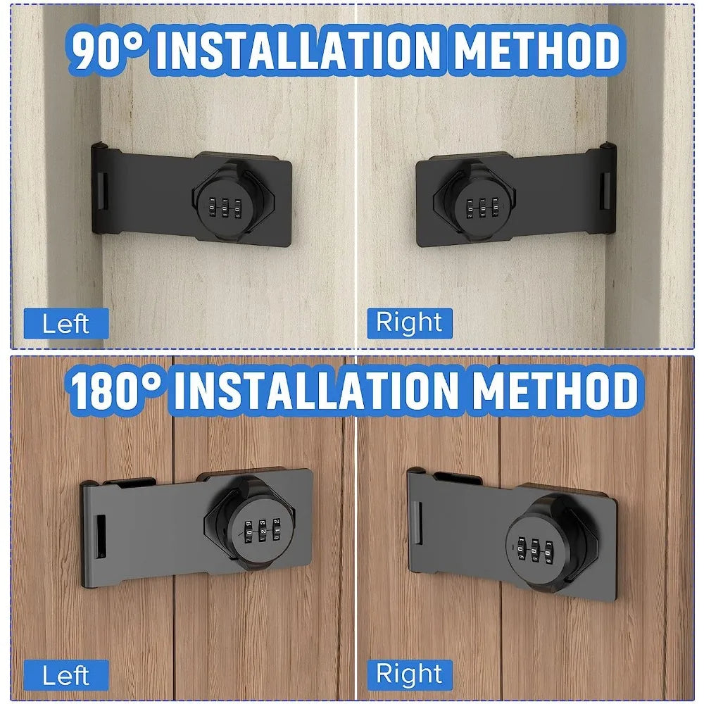 Keyless 3-Digit Cabinet Lock