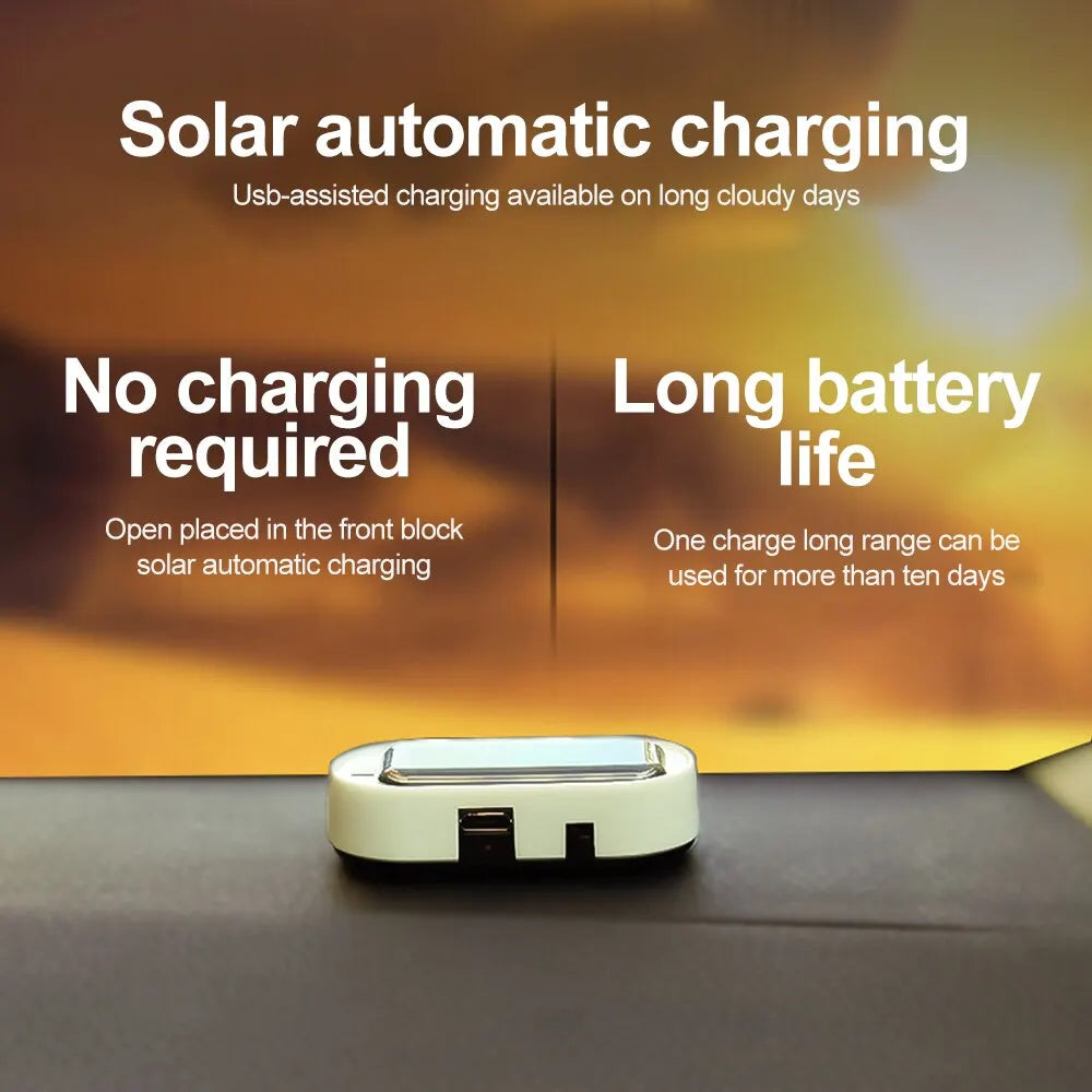 Solar Strobe Car Security System