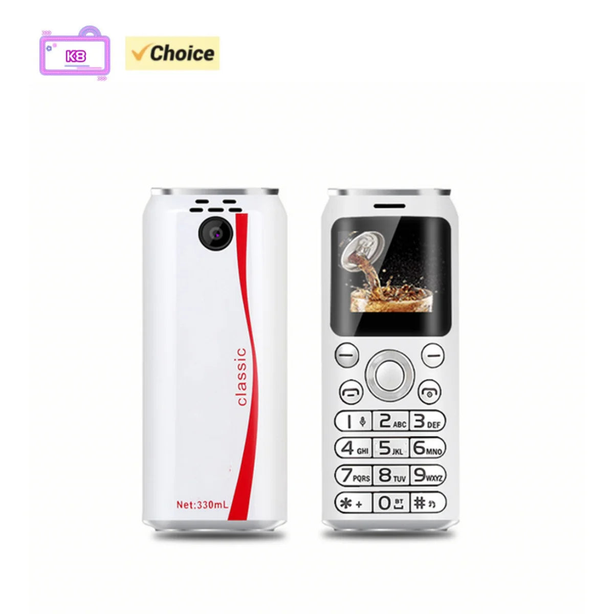 SATREND K8 Fashion Mini Mobile Phone