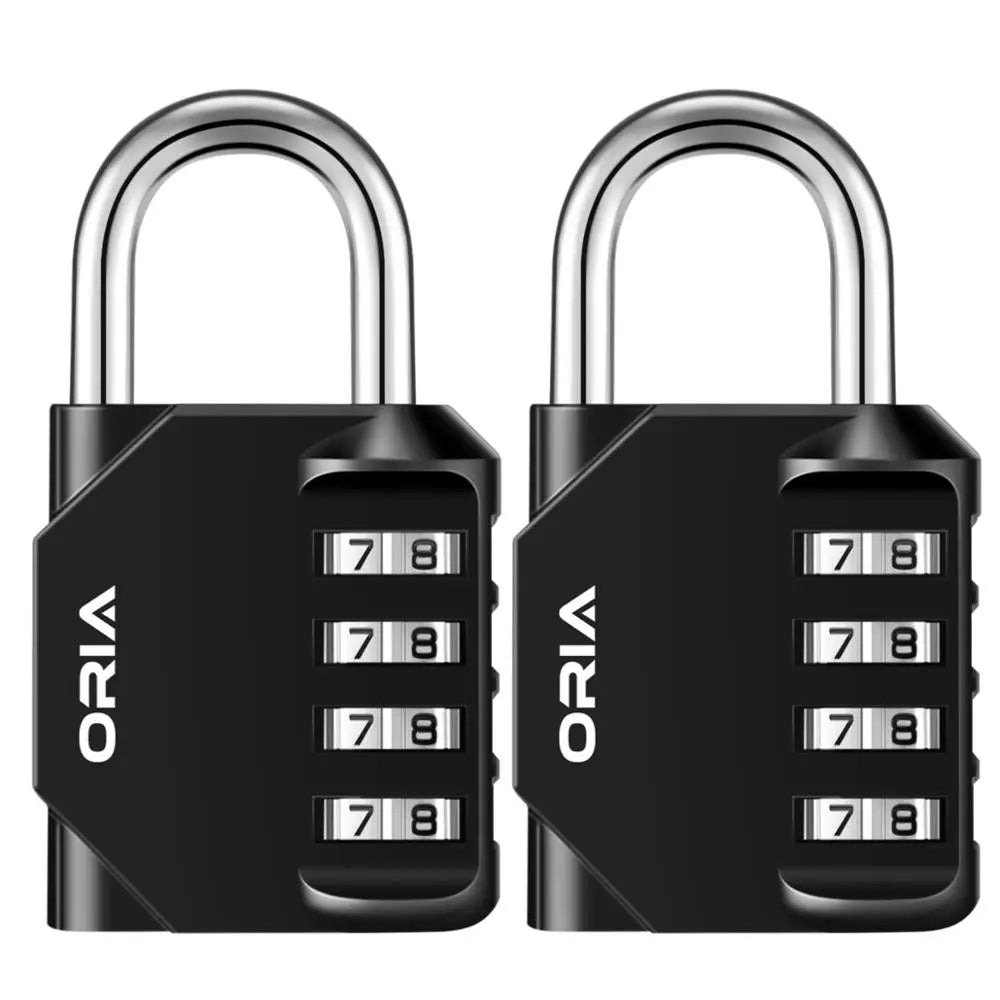 ORIA Combination Padlock 2PCS