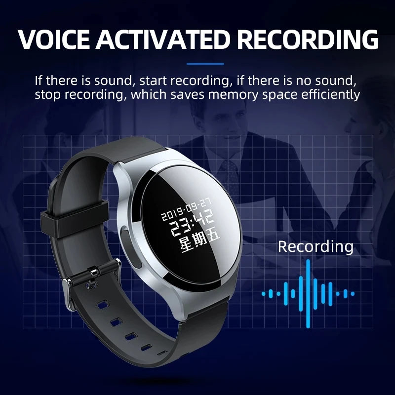 S8 Watch Activated Digital Voice Recorder