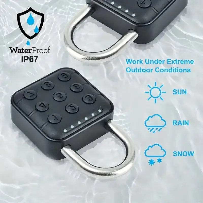 Secure Digital Combo Padlock