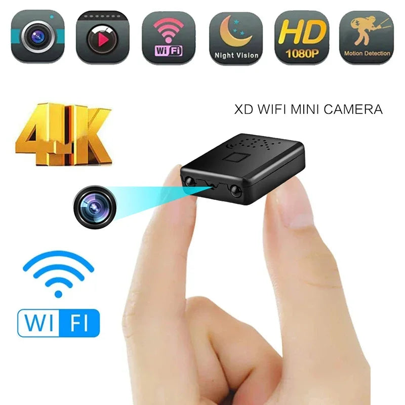 4K Mini WiFi Security Camera