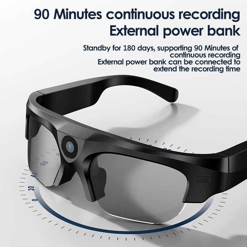 Spy Glasses Camera & Bluetooth Call Recording