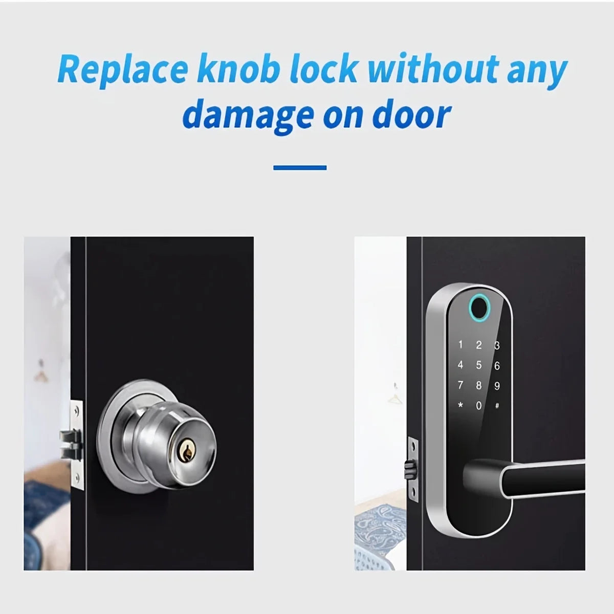 Smart Fingerprint Door Lock App Remote Control