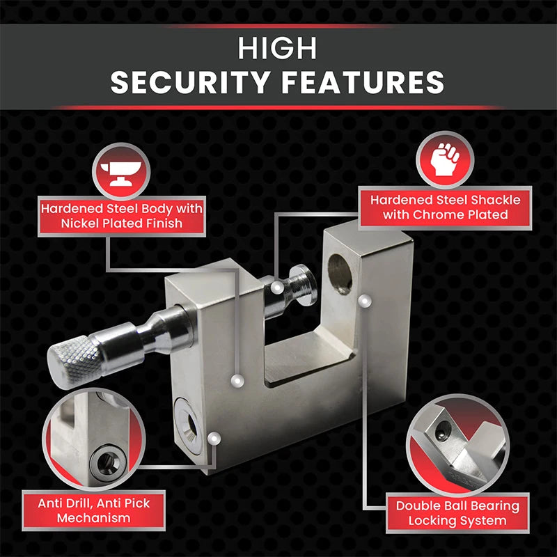 Heavy-Duty Multifunctional Padlock