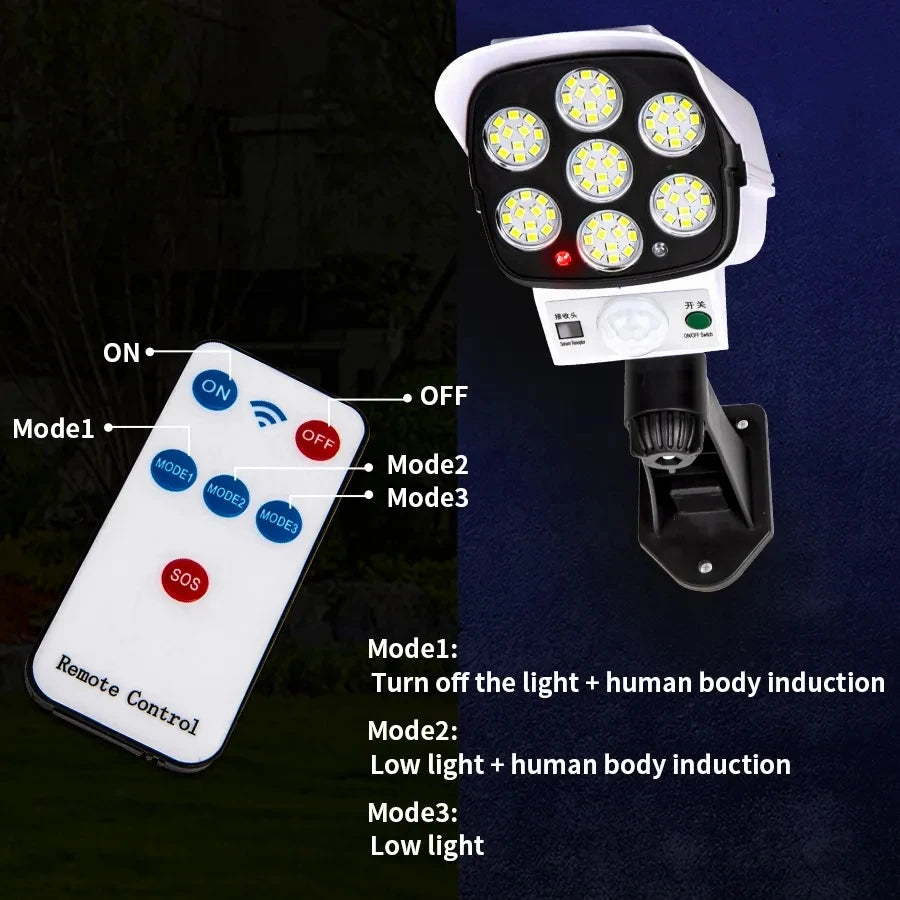 Solar LED Simulation Security Light