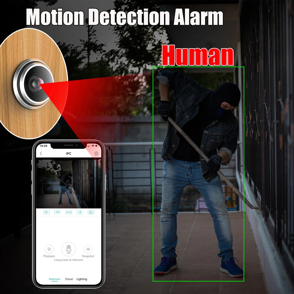 1080P HD Mini Peephole Camera