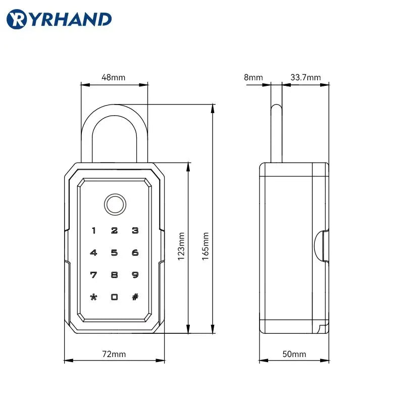 YRHAND TTlock Smart Lock Box