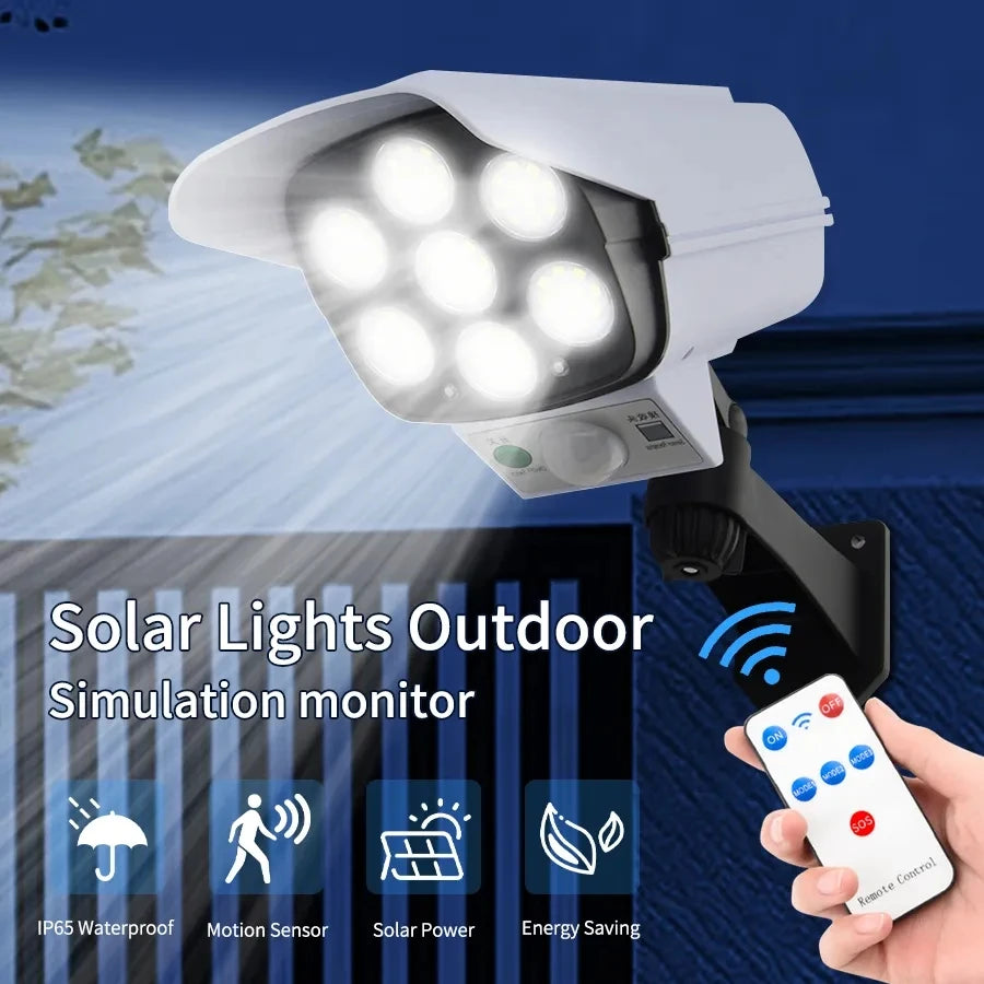 Solar LED Simulation Security Light