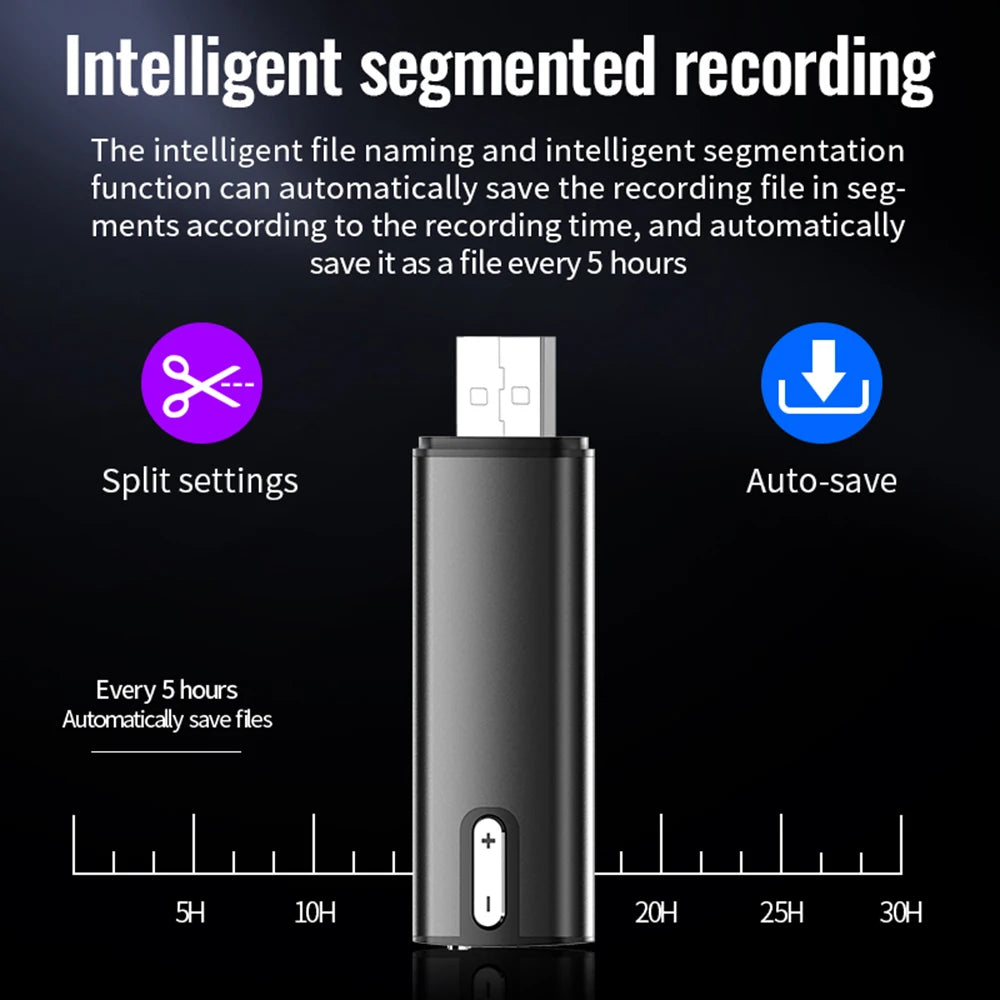 Mini USB Audio Voice Recorder