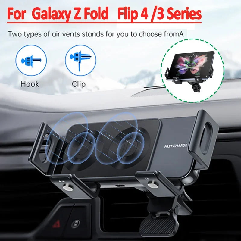 Dual Coil Car Wireless Phone Charger