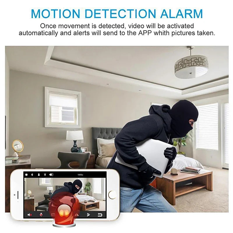 4K Mini WiFi Security Camera