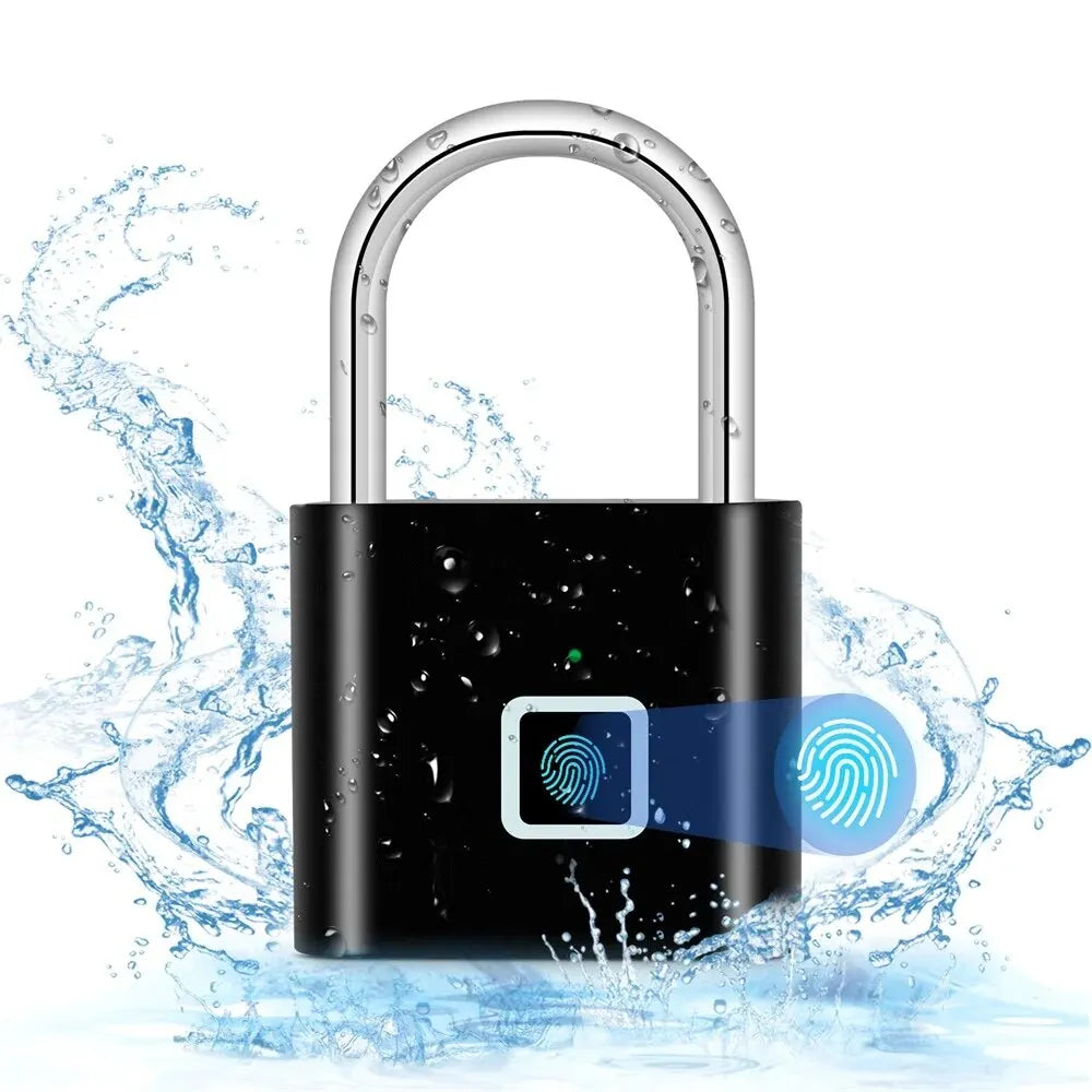 Smart Fingerprint Waterproof Padlock