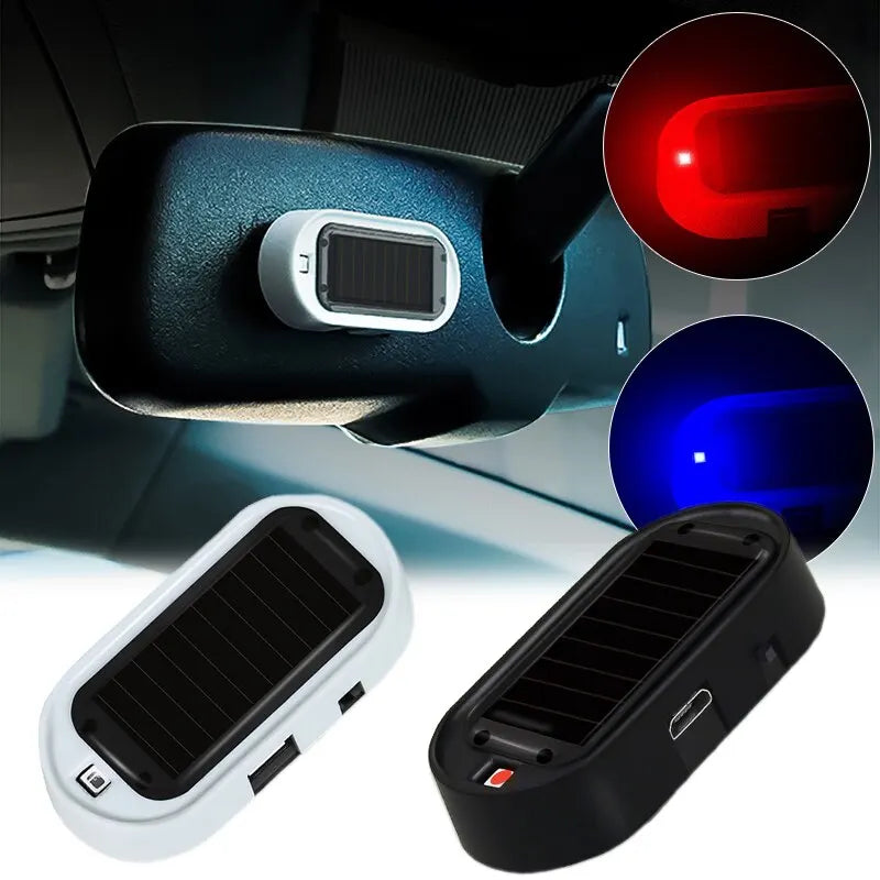 Solar Strobe Car Security System