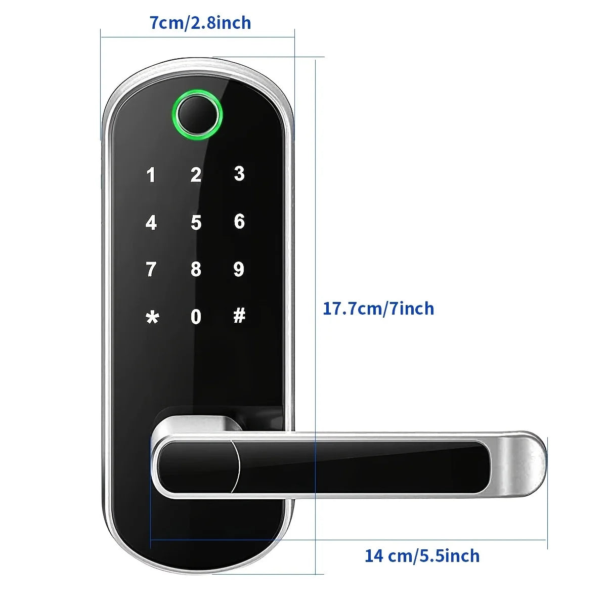 Smart Fingerprint Door Lock App Remote Control