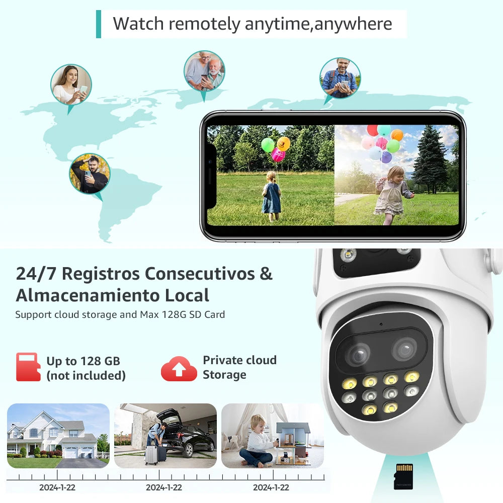 Wifi Surveillance Outdoor PTZ Camera