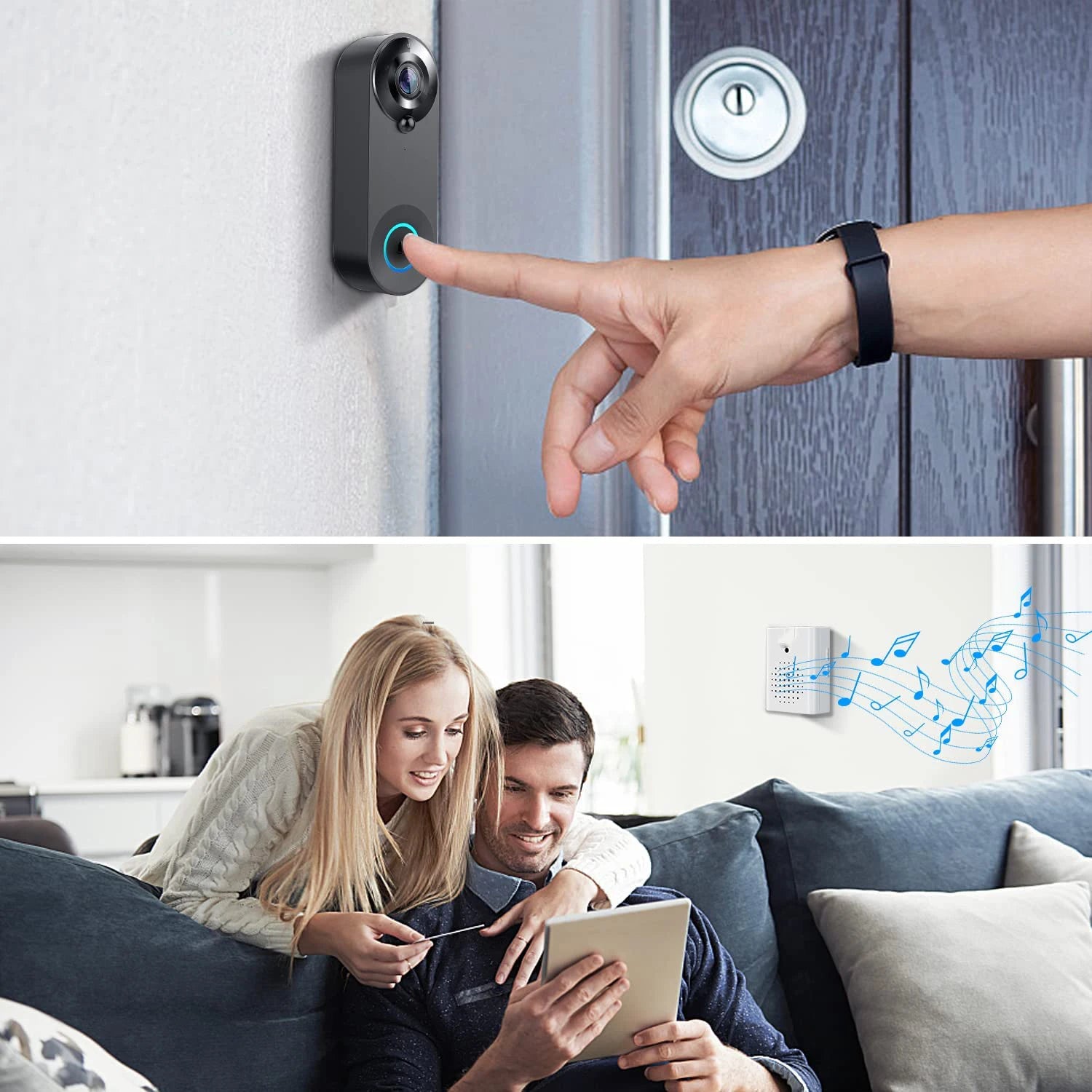 1080P Wireless Video Doorbell Intercom