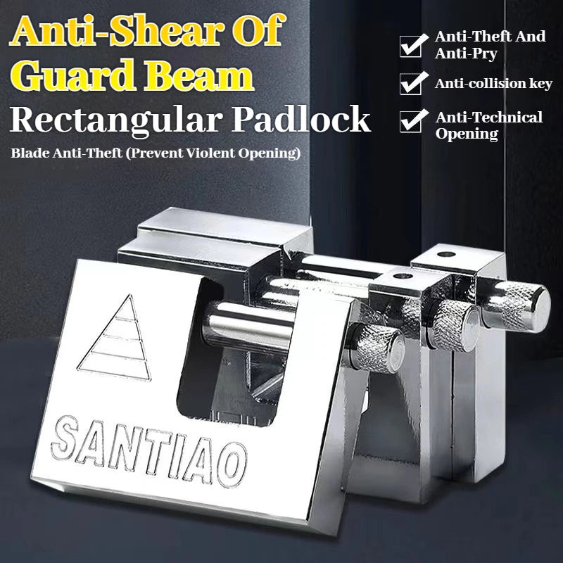 Heavy-Duty Multifunctional Padlock