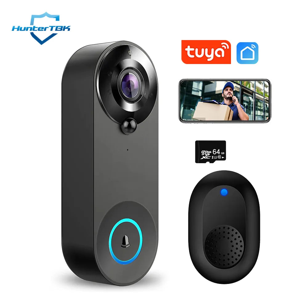 1080P Wireless Video Doorbell Intercom