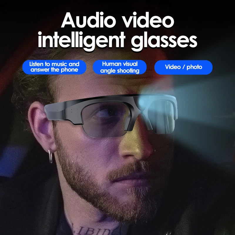 Spy Glasses Camera & Bluetooth Call Recording